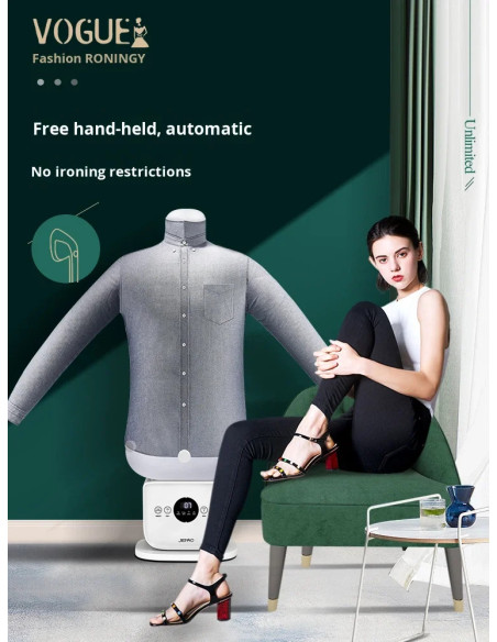 EzyTeq™ Automatic Ironing Machine 6+ Pro Bundle | Solución Completa