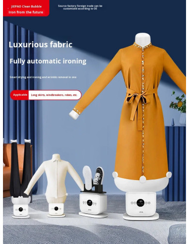 EzyTeq™ Automatic Ironing Machine 6+ Pro Bundle | Solución Completa
